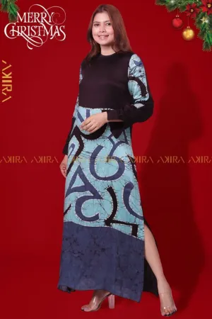 Glenn batik silk designer dress | Kaftan, Bohemian Dress, Floral Dress, Boho Maxi Dress