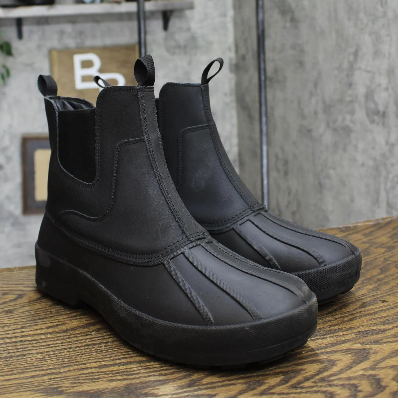 Goodfellow & Co Mens Spencer Winter Chelsea Boots 91112080 Black 13M