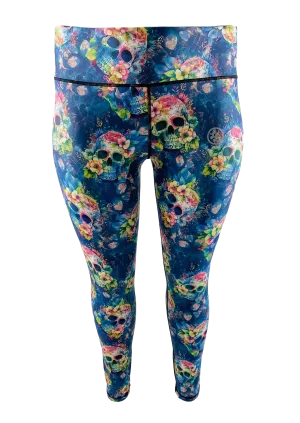 Gothic Bloom ACTIVE Leggings