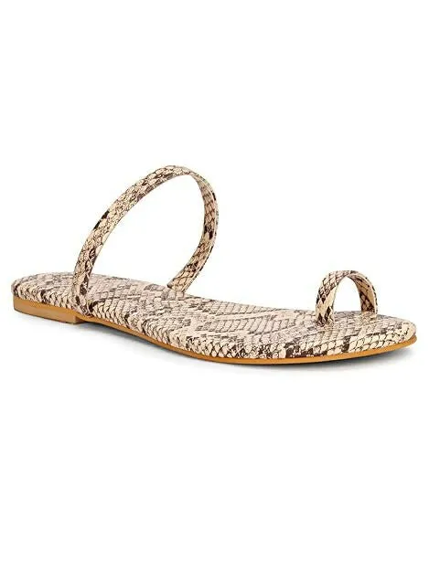 GRACECODE One Toe Slip-On Flats with Style & Comfort for women
