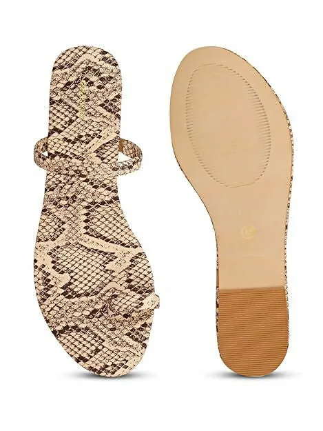 GRACECODE One Toe Slip-On Flats with Style & Comfort for women