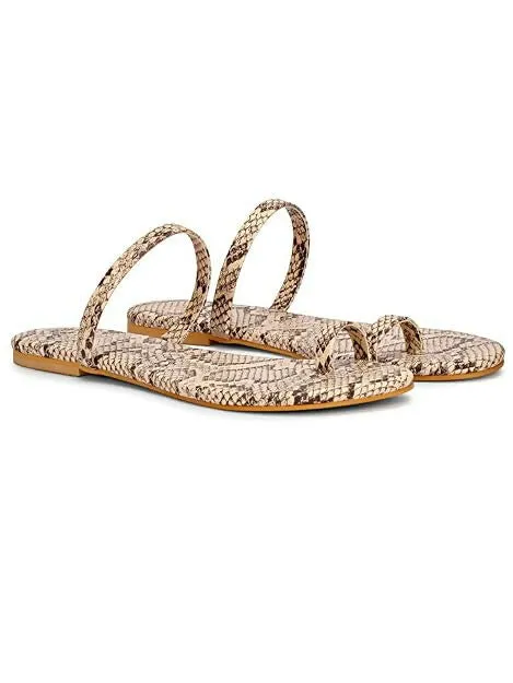 GRACECODE One Toe Slip-On Flats with Style & Comfort for women