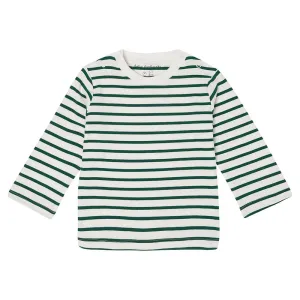 Green Breton Stripe Top