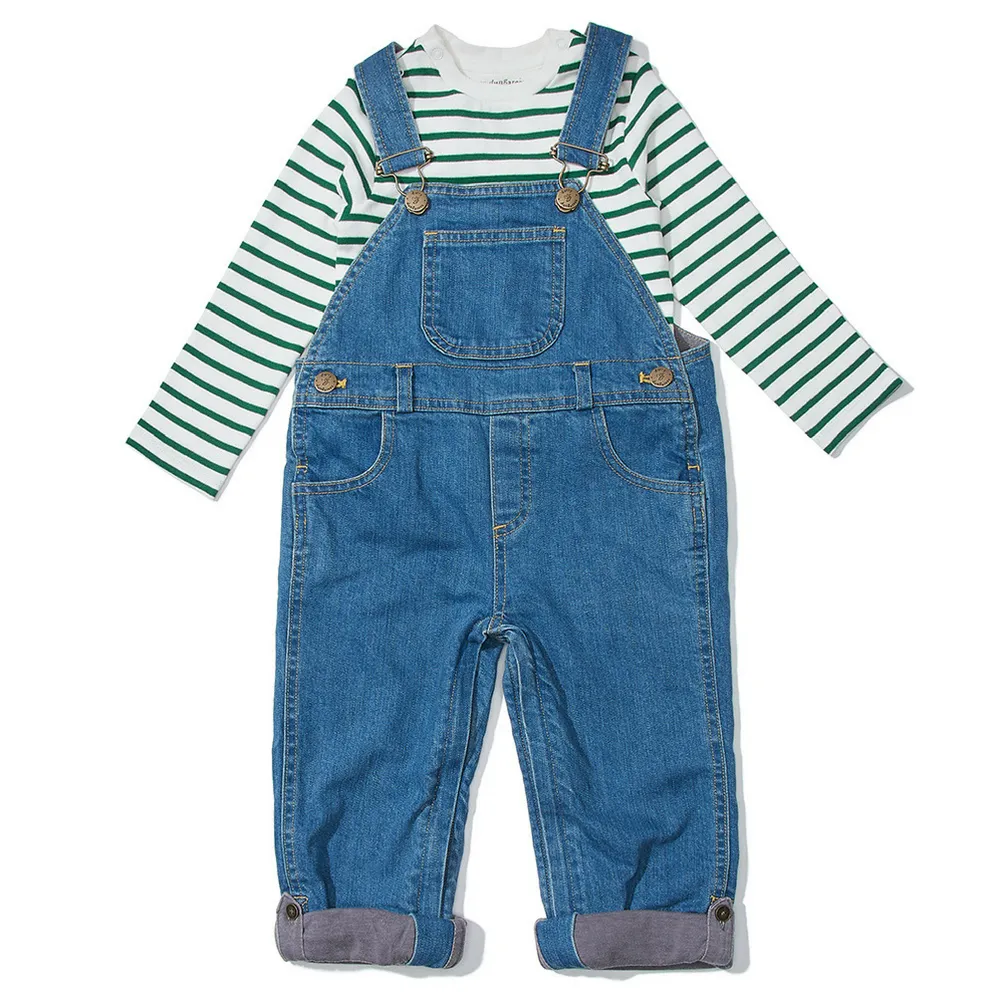 Green Breton Stripe Top