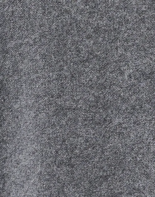 Grey Boiled Cashmere Sweater