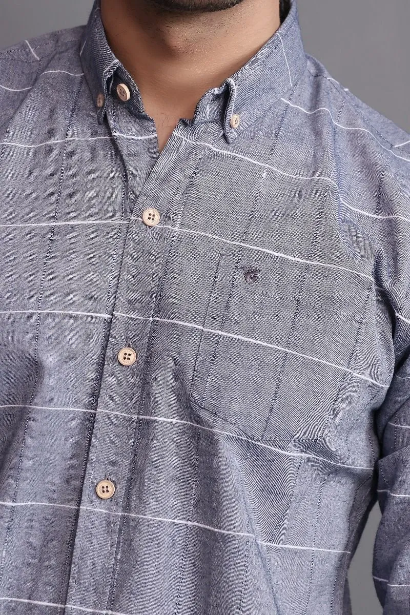 GREY PLAID SHIRT