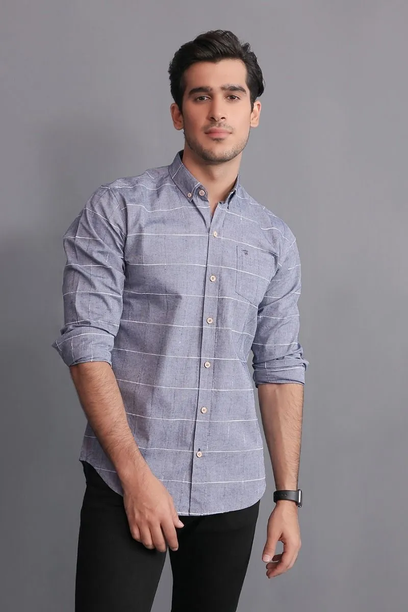 GREY PLAID SHIRT