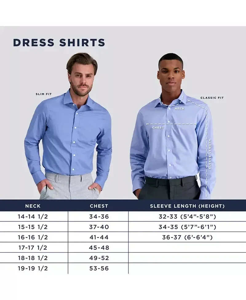 Haggar Dress Shirt for Big and Tall Men
