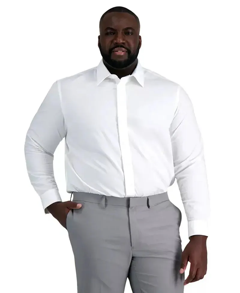 Haggar Dress Shirt for Big and Tall Men