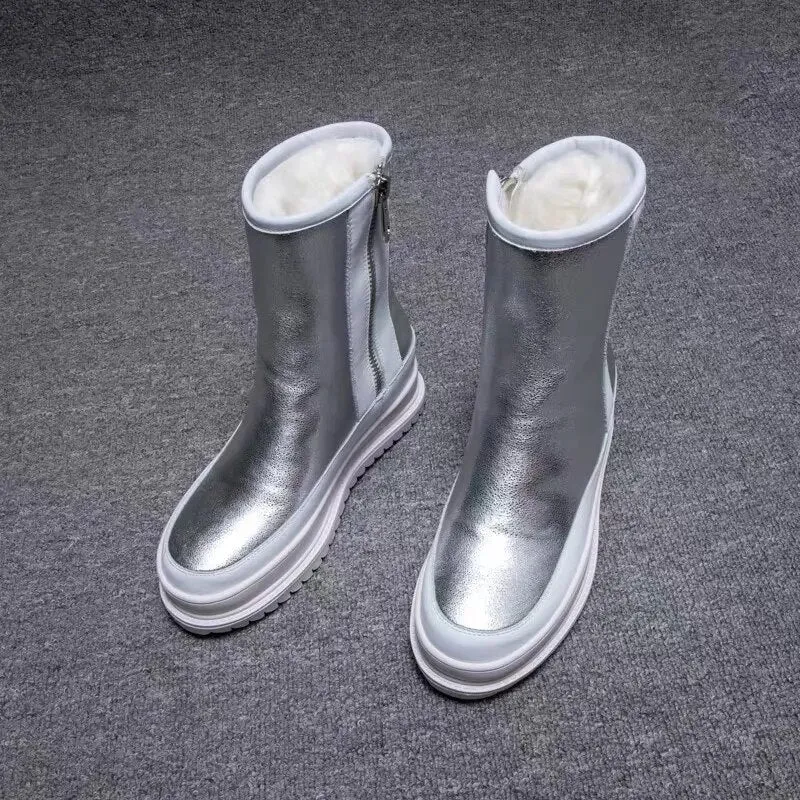 Helmi Plush Lined Platform Winter Boots