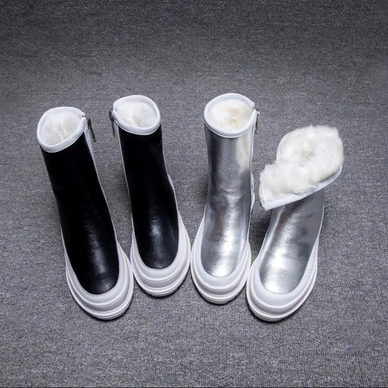 Helmi Plush Lined Platform Winter Boots