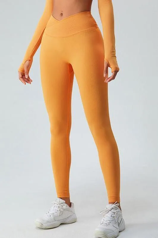 Hgh-waisted butt lift yoga leggins