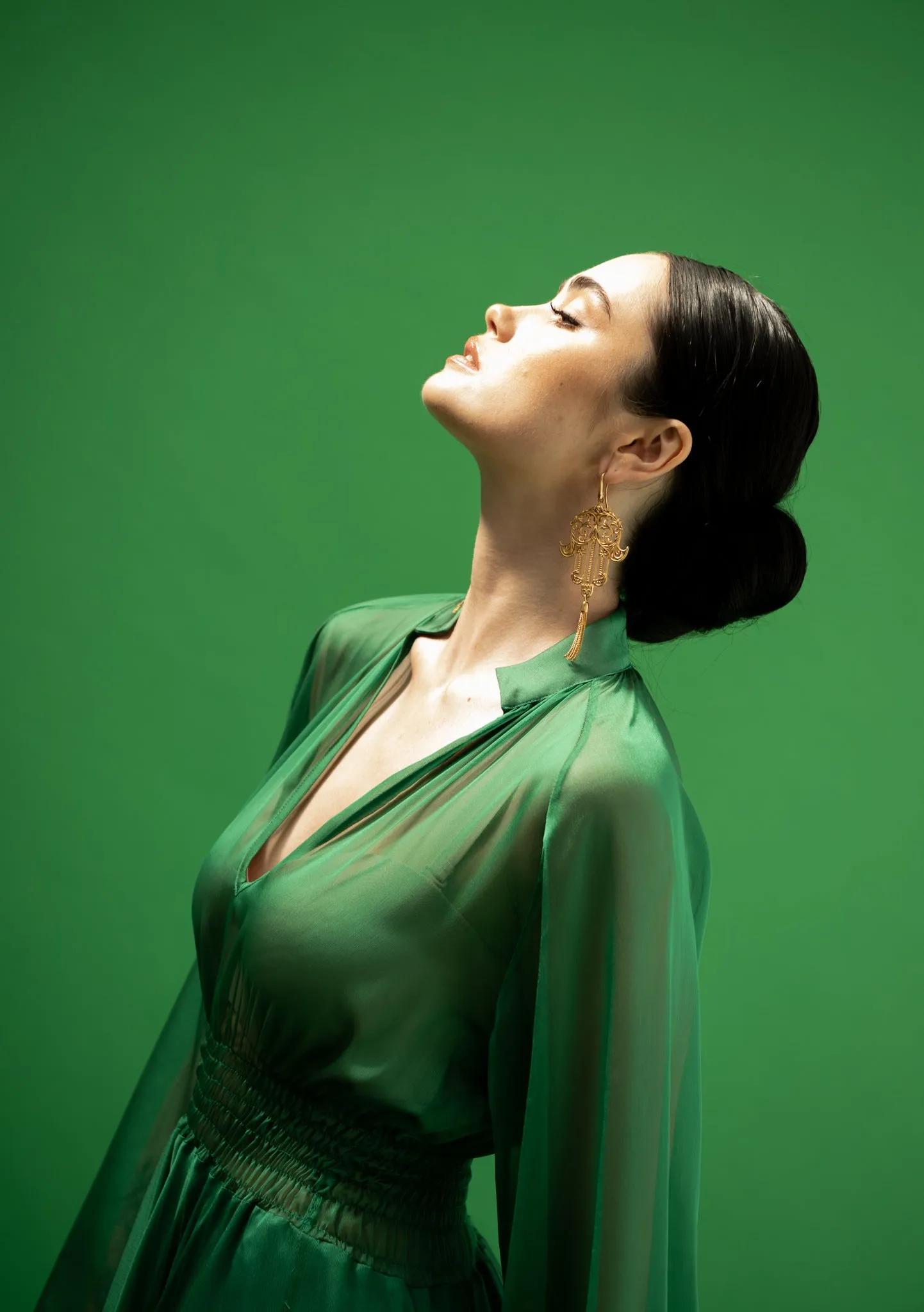 Hibo Green Dress