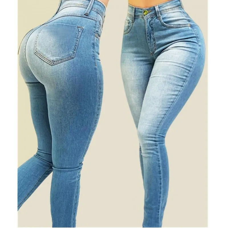 High Waist Skinny Jeans