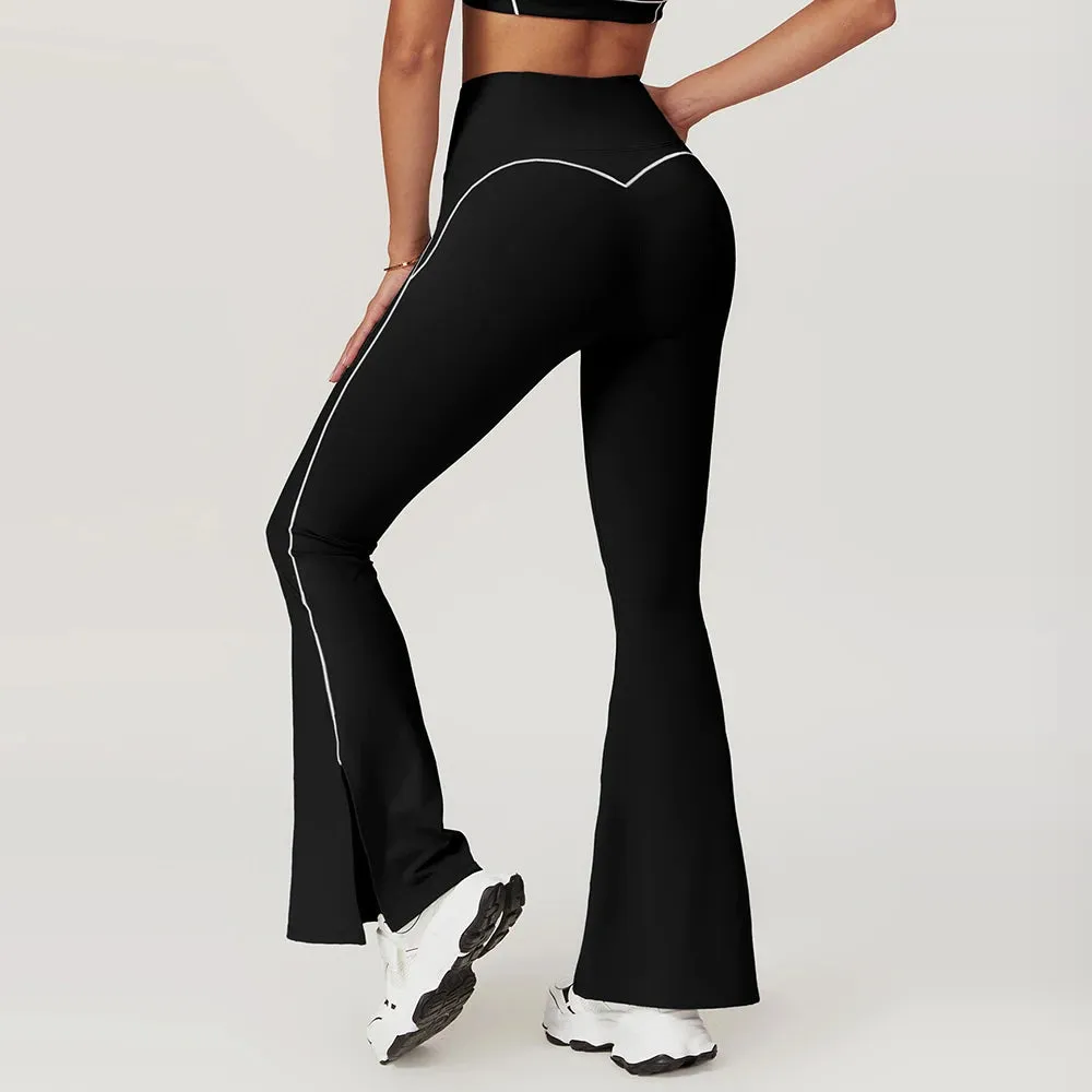 High Waist Wide Flare Pant  Active Suit