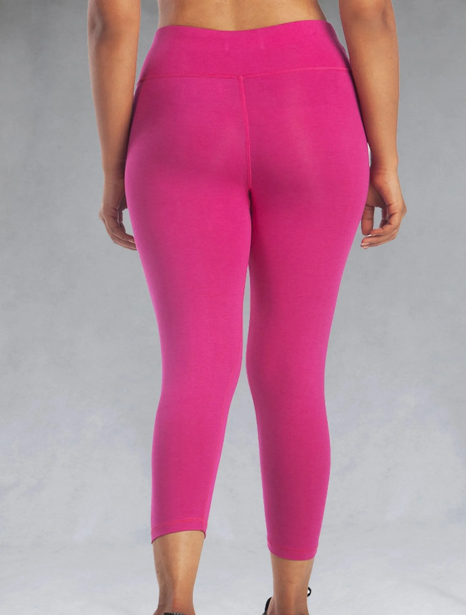 Hot Pink Crop Legging