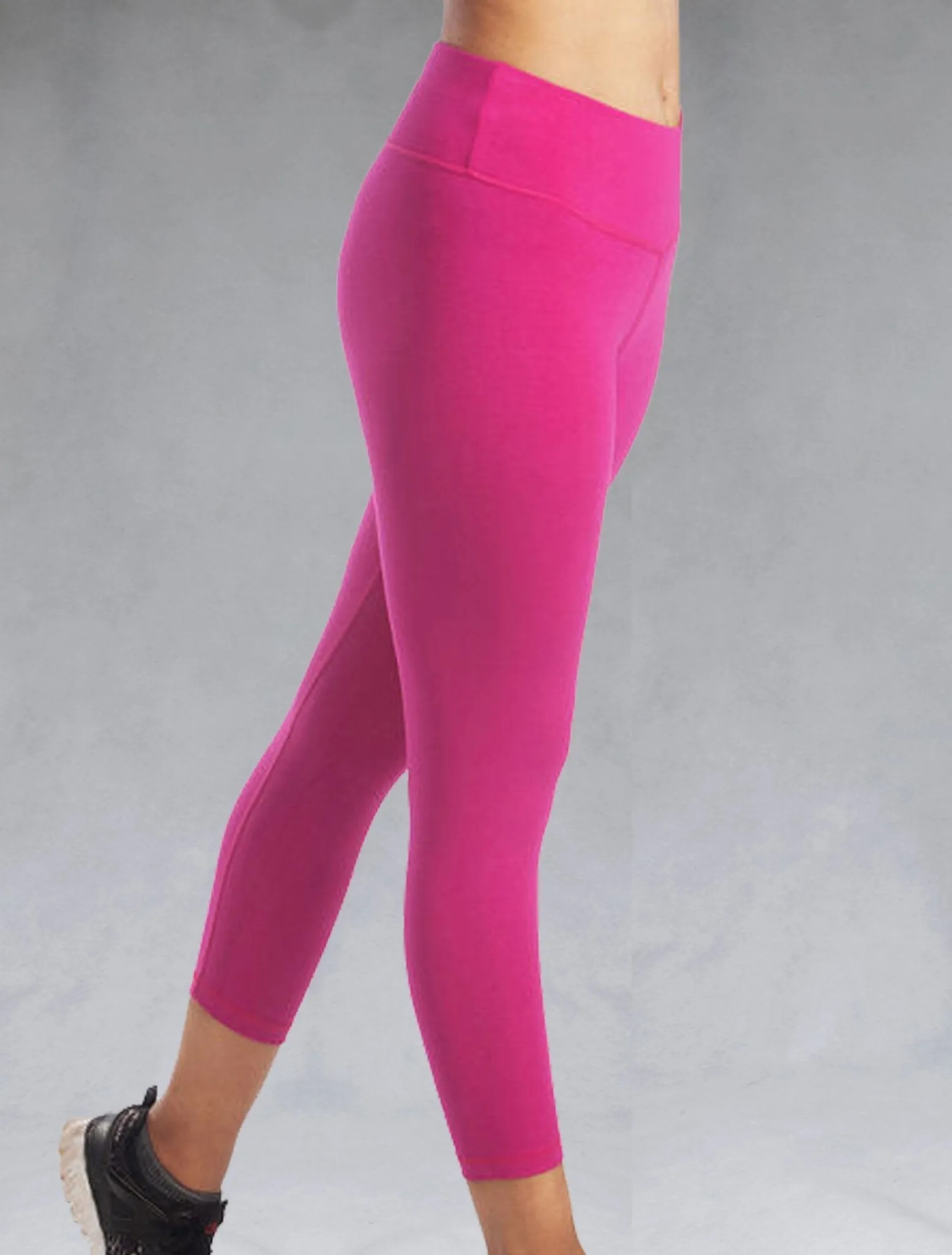 Hot Pink Crop Legging