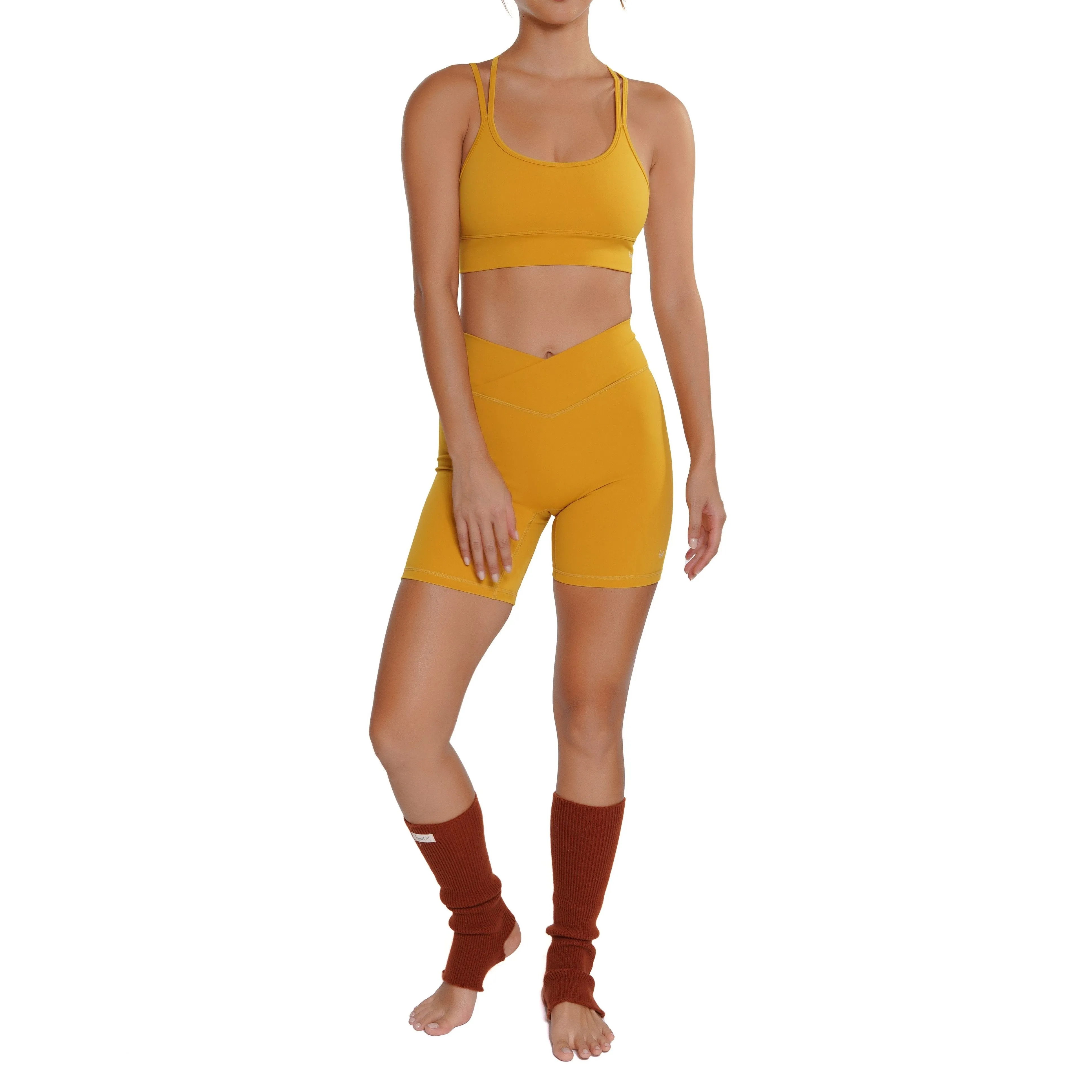 Huit Bien-etre Criss-Cross Sports Bra