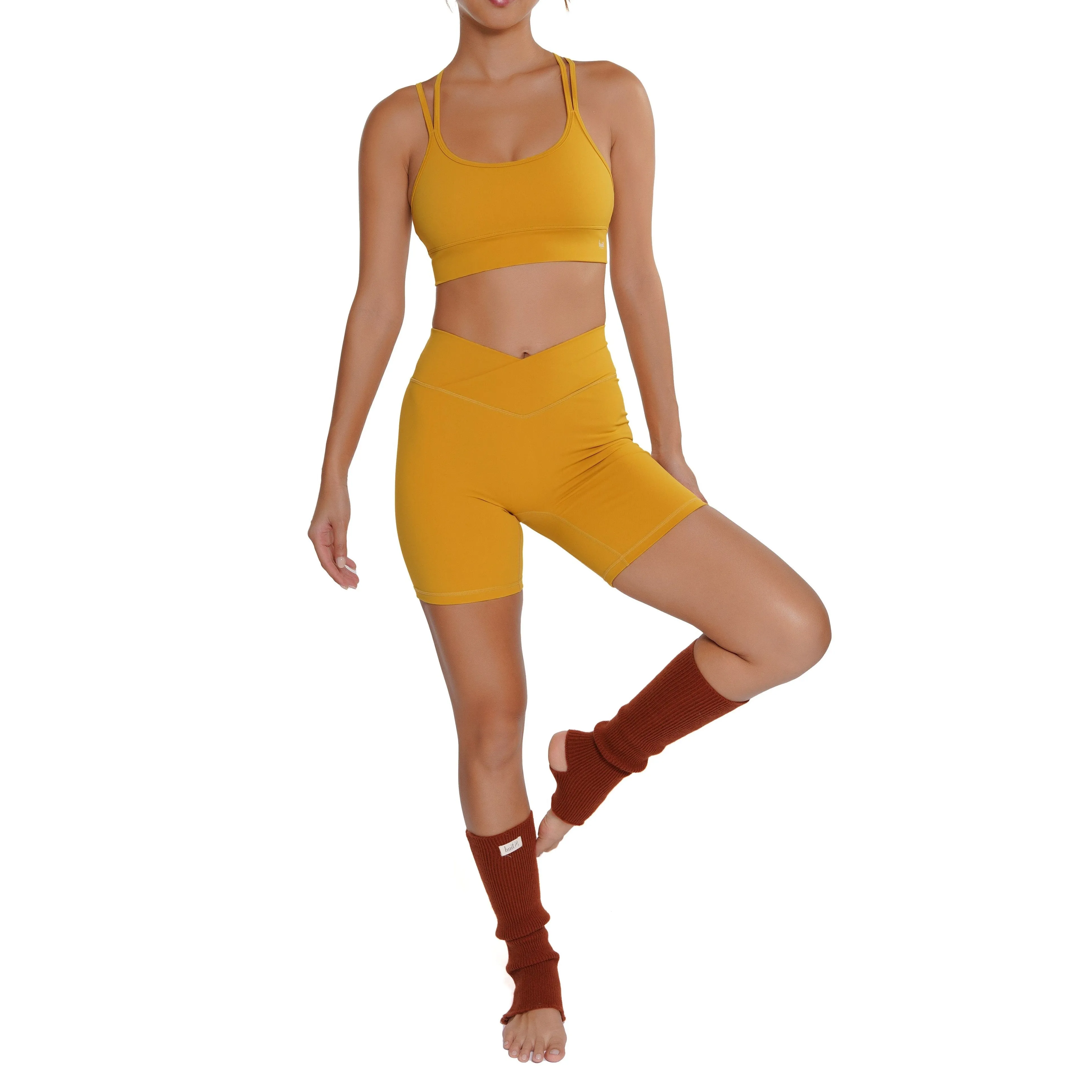 Huit Bien-etre Criss-Cross Sports Bra