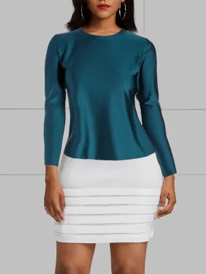 Hunter Green Contouring T-Top Extra Long Sleeve
