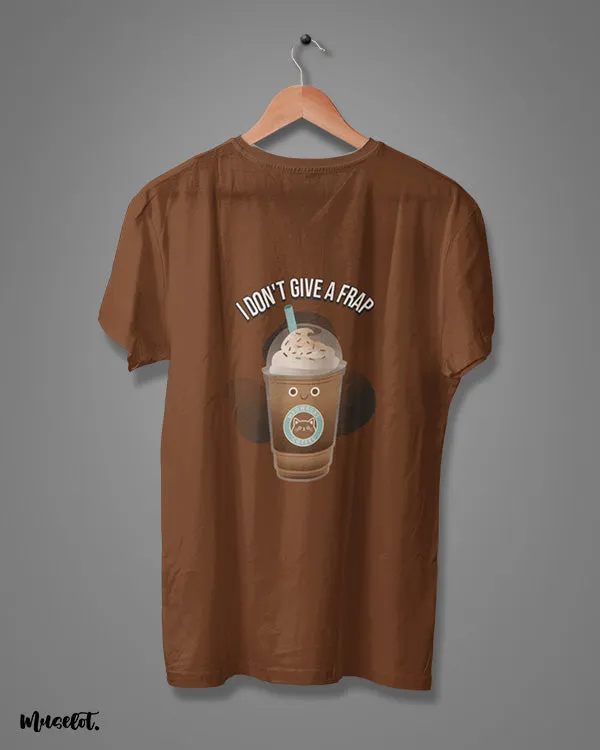 I don't give a frap printed t shirts