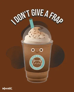 I don't give a frap printed t shirts