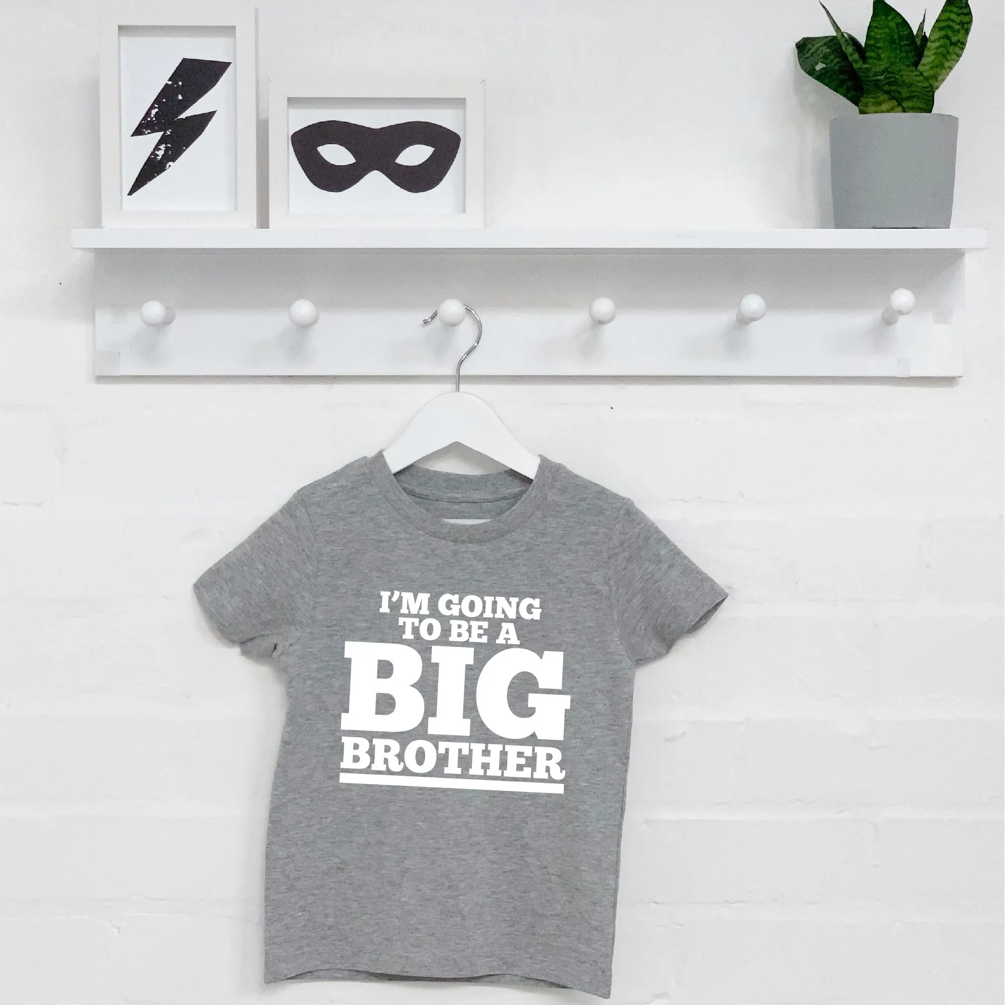 I'm Going To Be A Big Brother Kids T Shirt