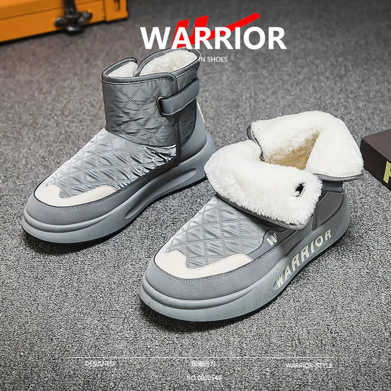 INSTOCK-thickened anti-slip snow boots