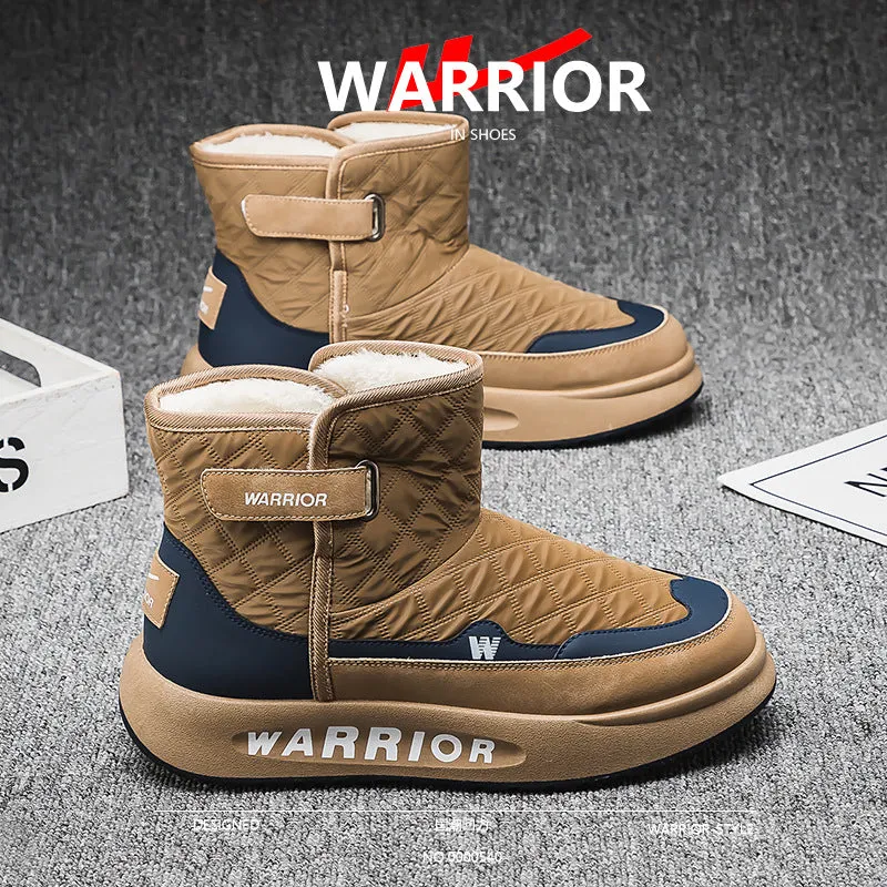 INSTOCK-thickened anti-slip snow boots