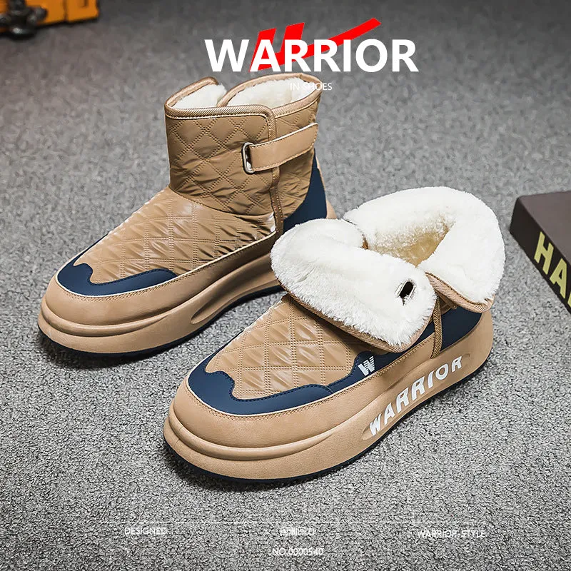 INSTOCK-thickened anti-slip snow boots