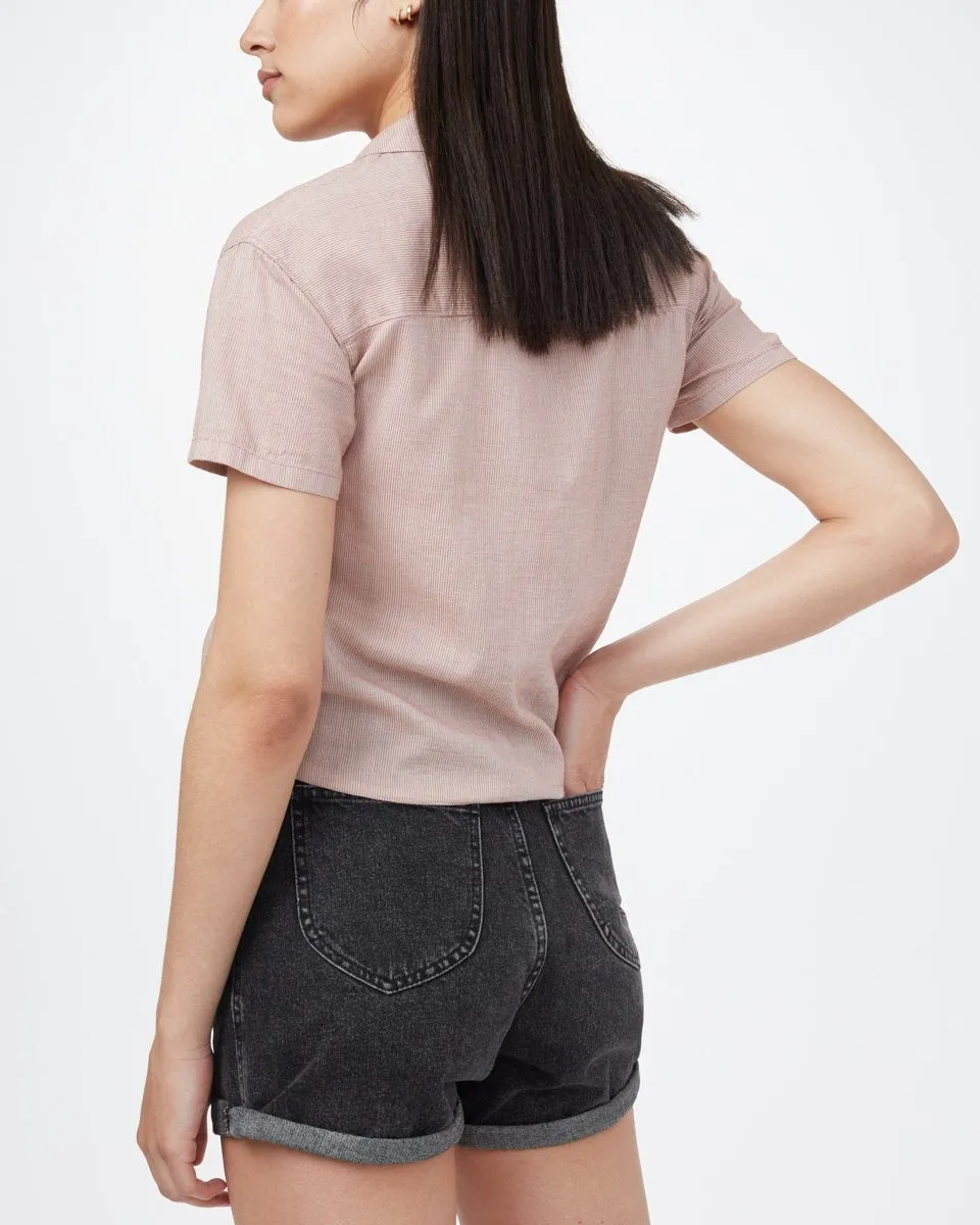 Isa Tie Front Shirt