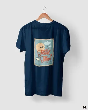 It's travel time printed t shirts