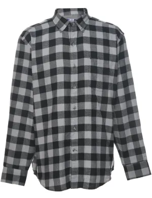 Izod Checked Shirt - L