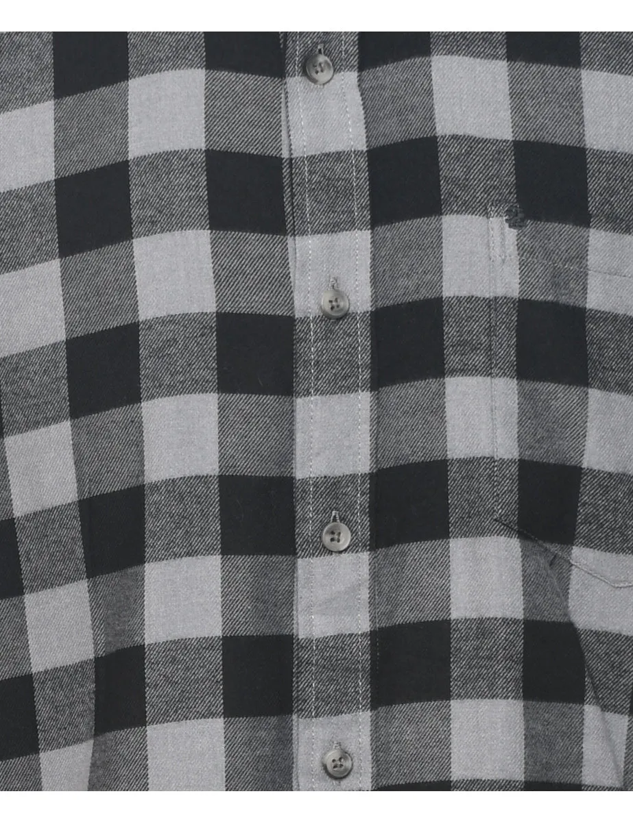 Izod Checked Shirt - L