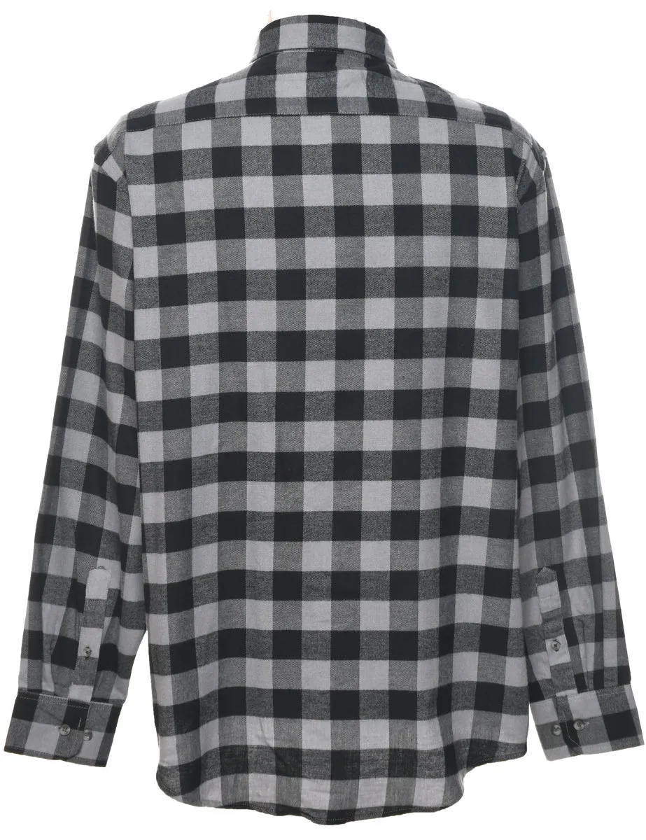Izod Checked Shirt - L
