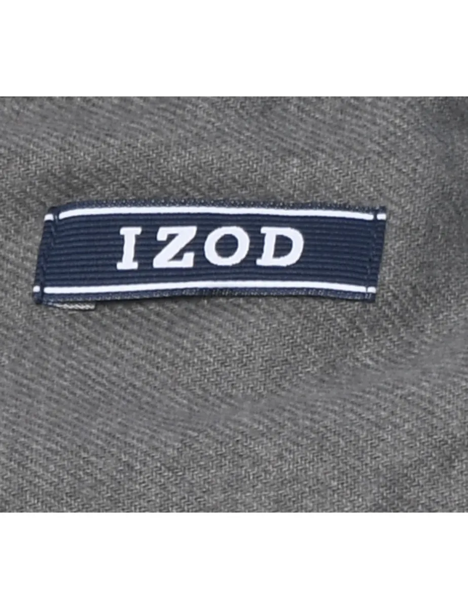 Izod Checked Shirt - L