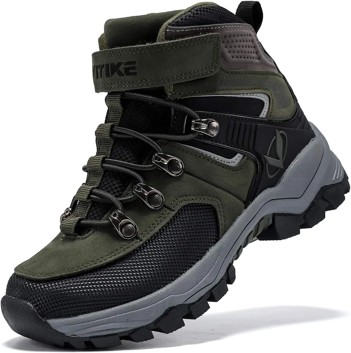 JMFCHI Kids Hiking Boots - Comfy Non-Slip Snow Shoes