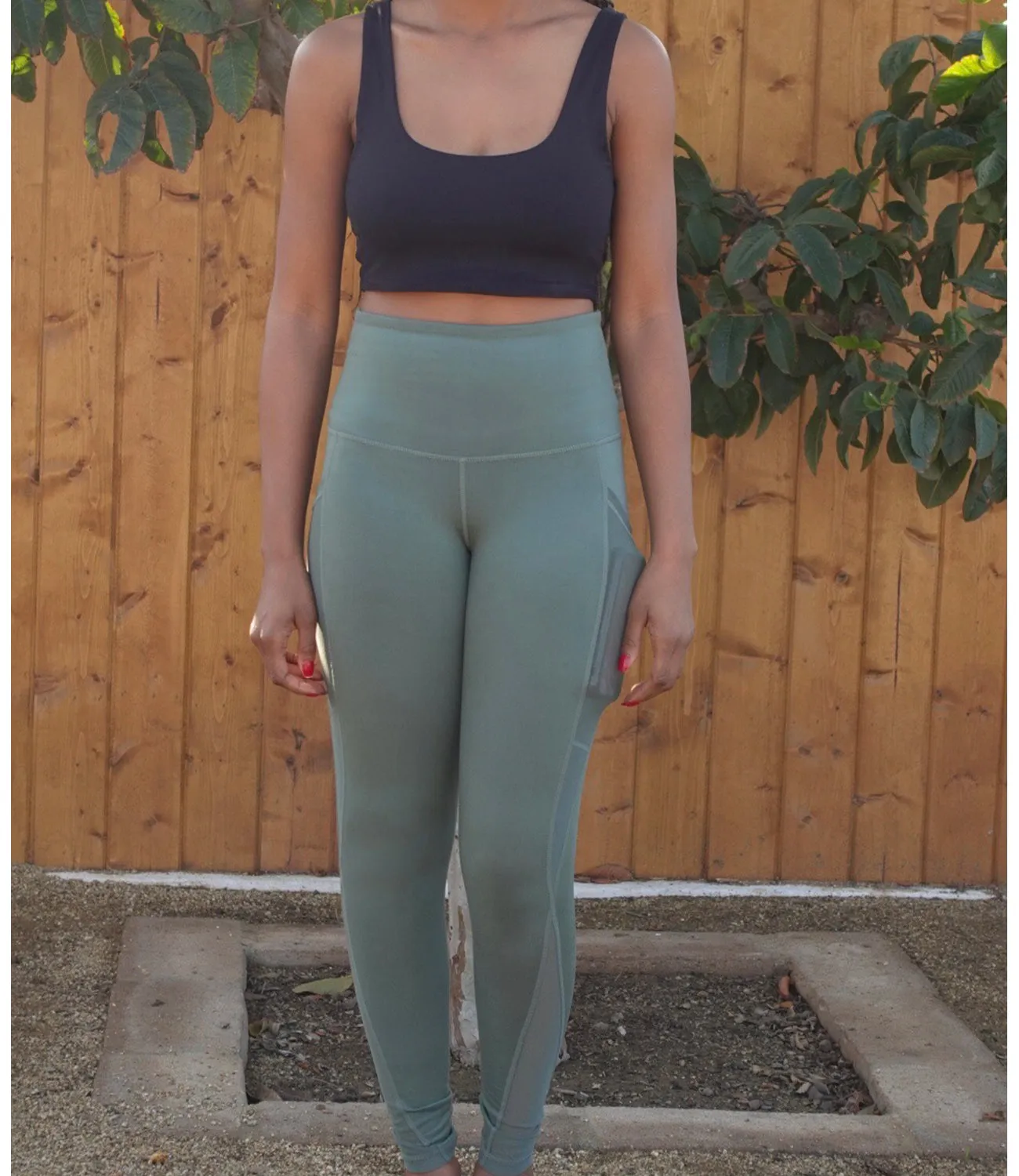 Journey Activewear Leggings(Kiwi Green)