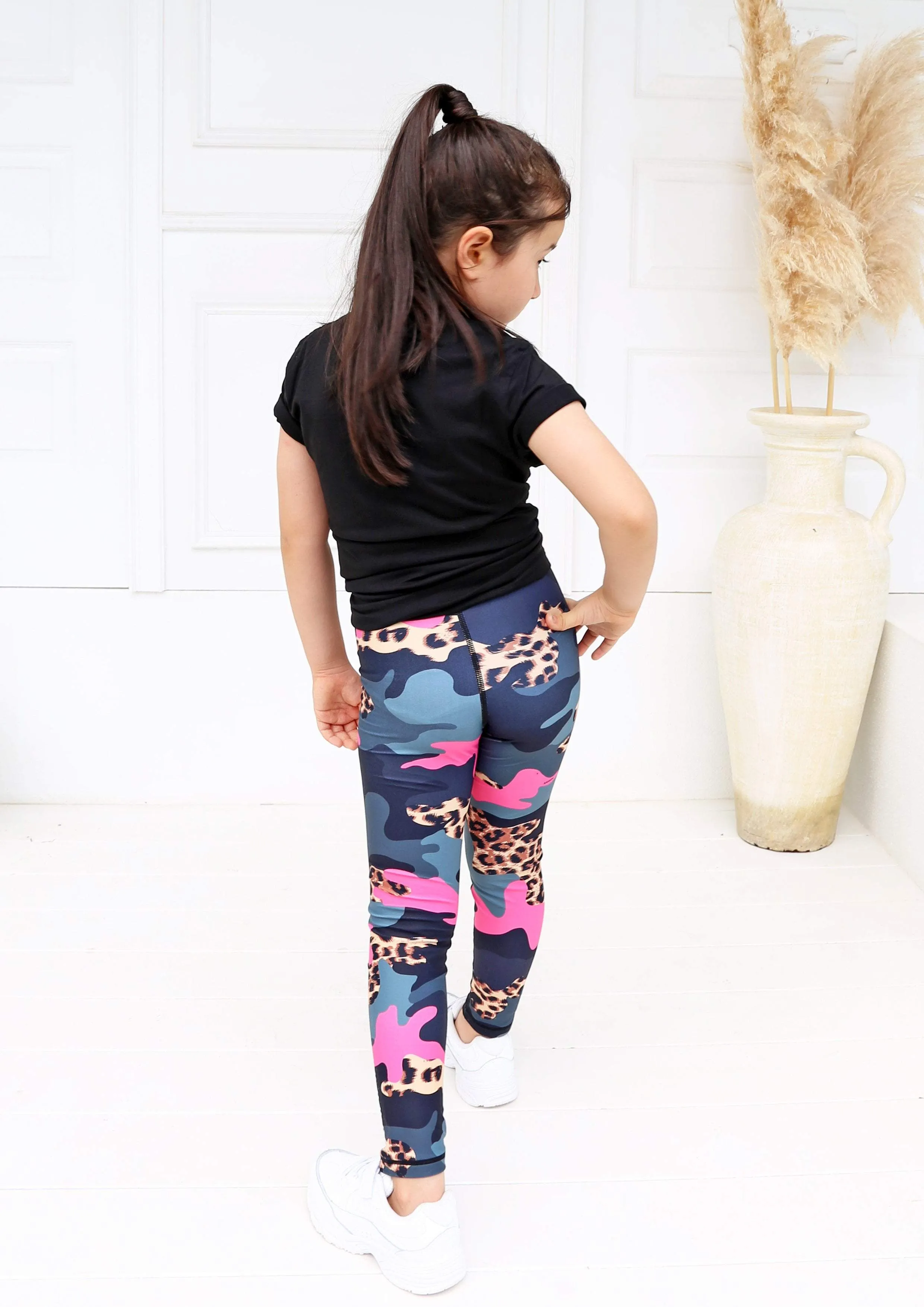 Junior Leopard Camo Legging