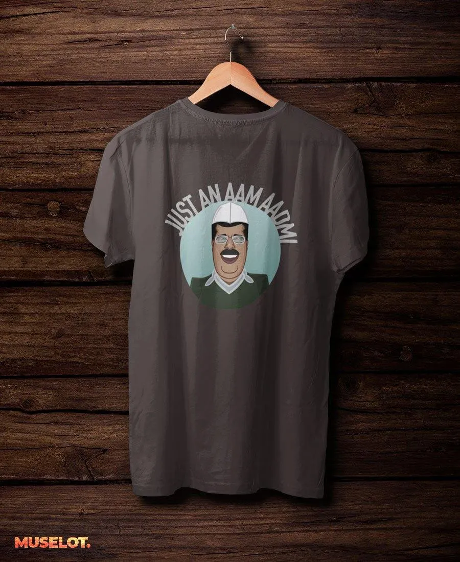 Just an aam aadmi t shirt printed t shirts