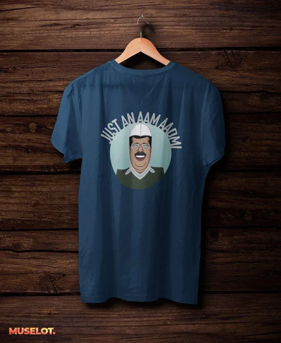 Just an aam aadmi t shirt printed t shirts