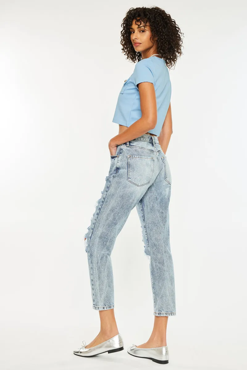 Karen Ultra High Rise Mom Jeans