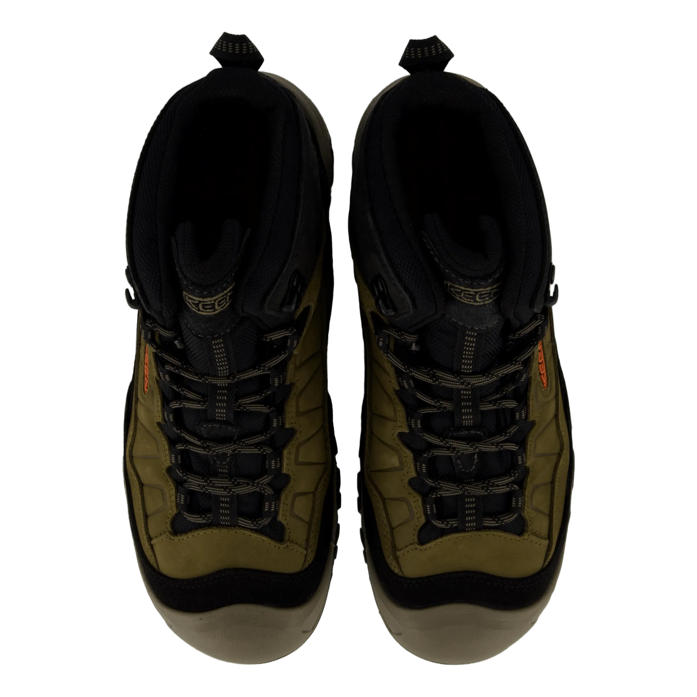 Ke Targhee Iv Mid Wp M Dark Olive-gold Flame