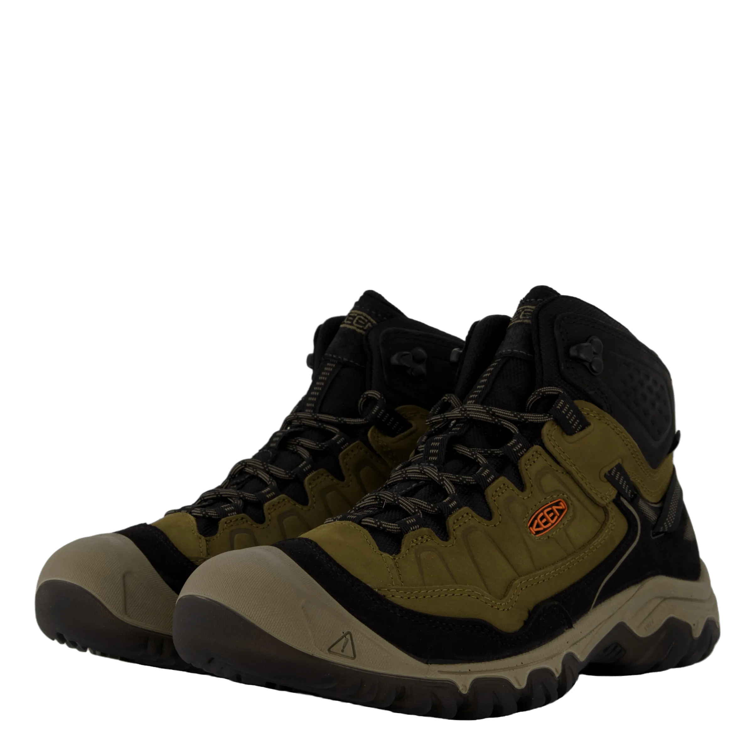 Ke Targhee Iv Mid Wp M Dark Olive-gold Flame