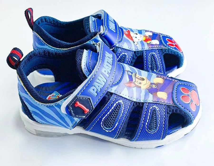 Kids Shoes Paw Patrol Toddler Boys Light-up Sports Sandals
