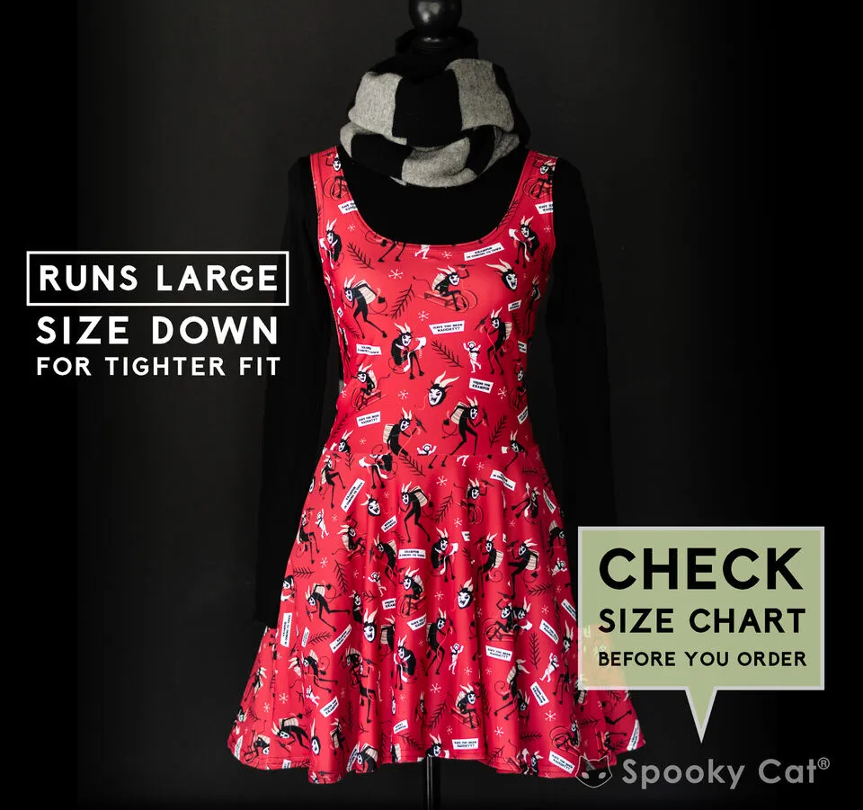 Krampus Folklore Skater Dress