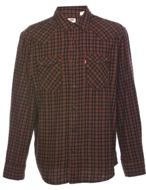 Levi's Checked Shirt - L