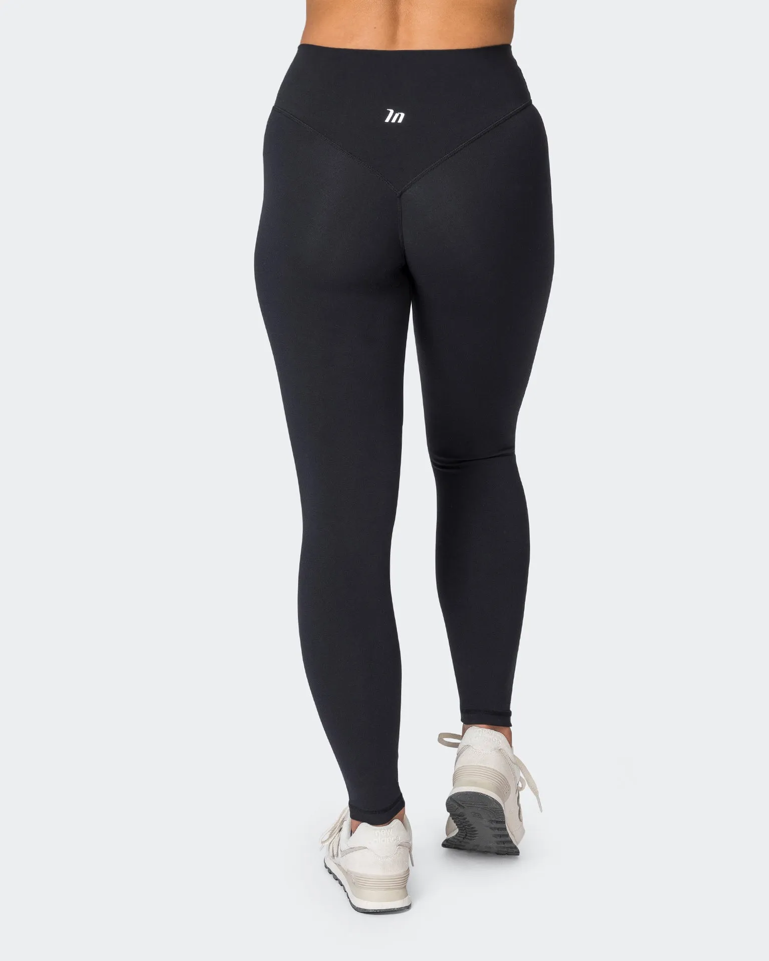 Liberty Zero Rise Ankle Length Leggings - Black