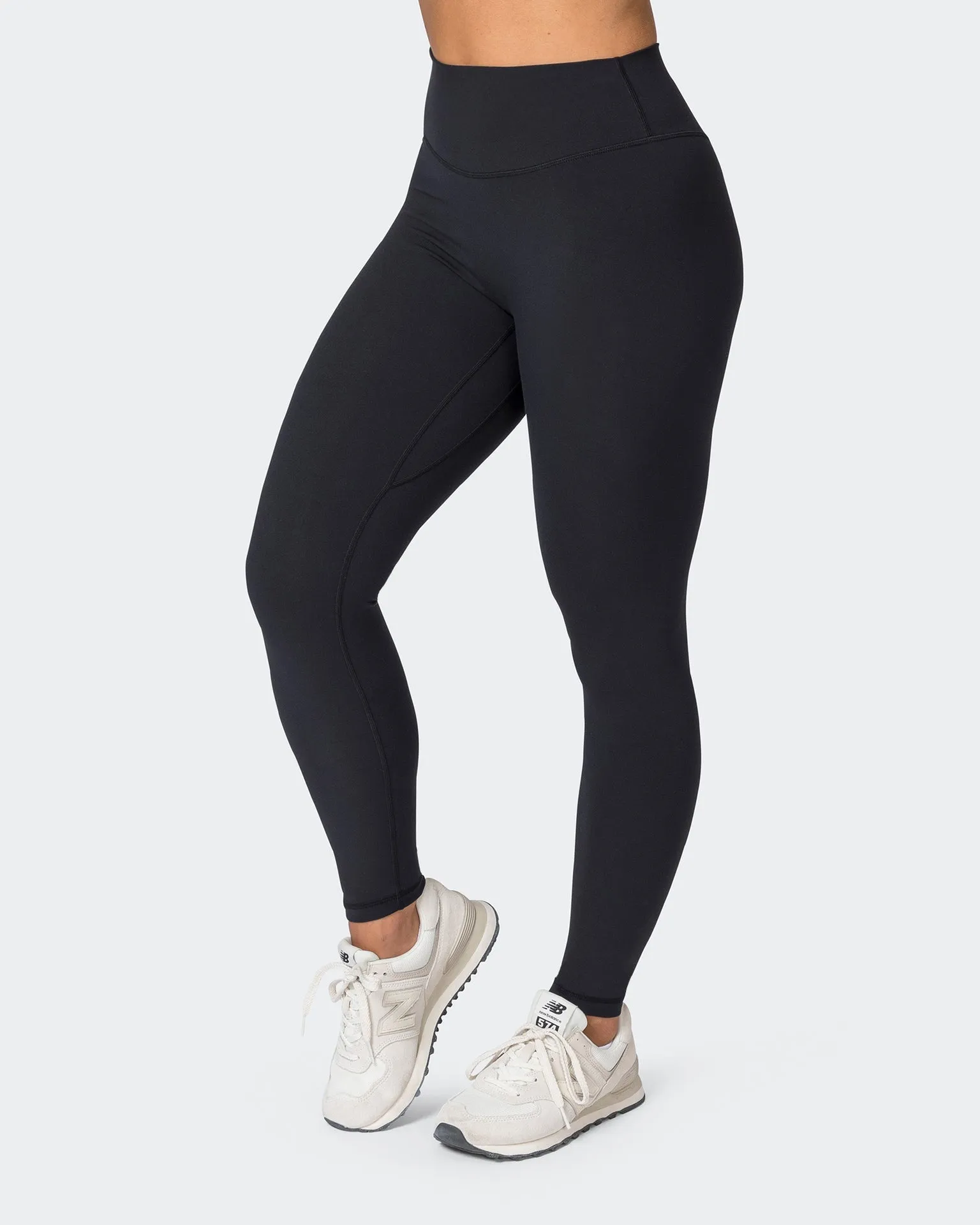 Liberty Zero Rise Ankle Length Leggings - Black