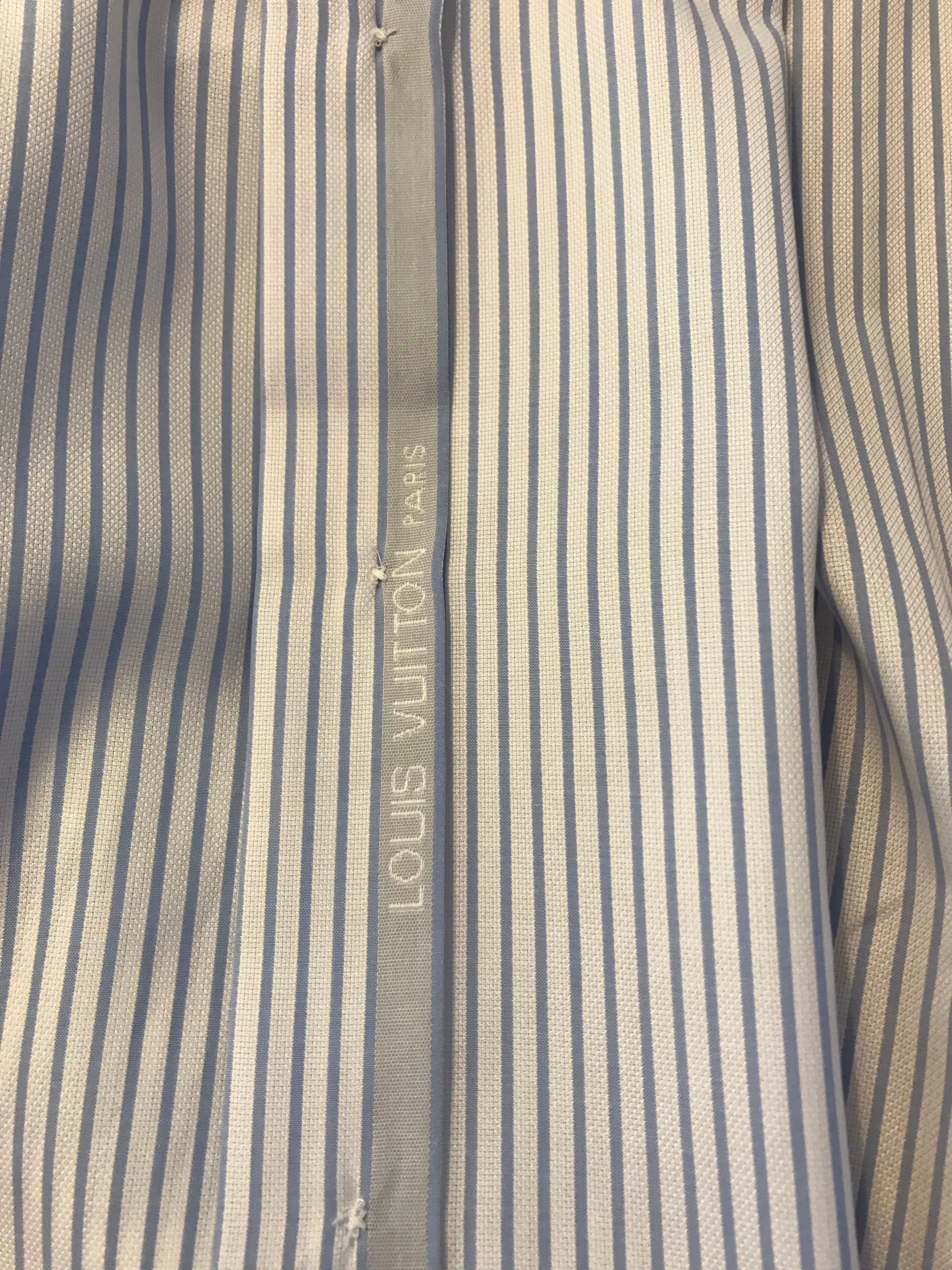 Light Blue Striped Shirt